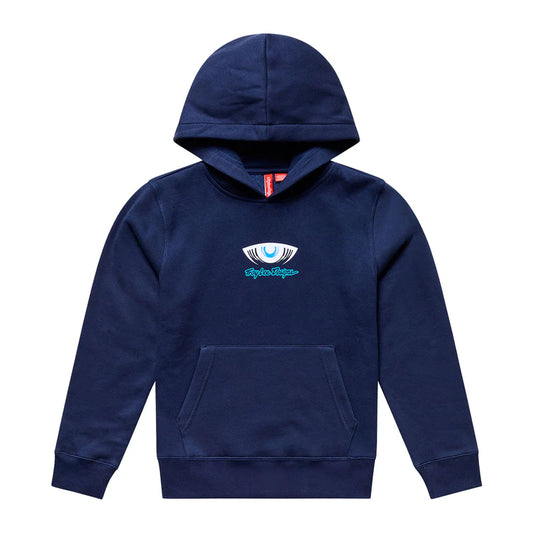 Troy Lee Designs Pullover Hoodie - Youth - Cyborg - Navy