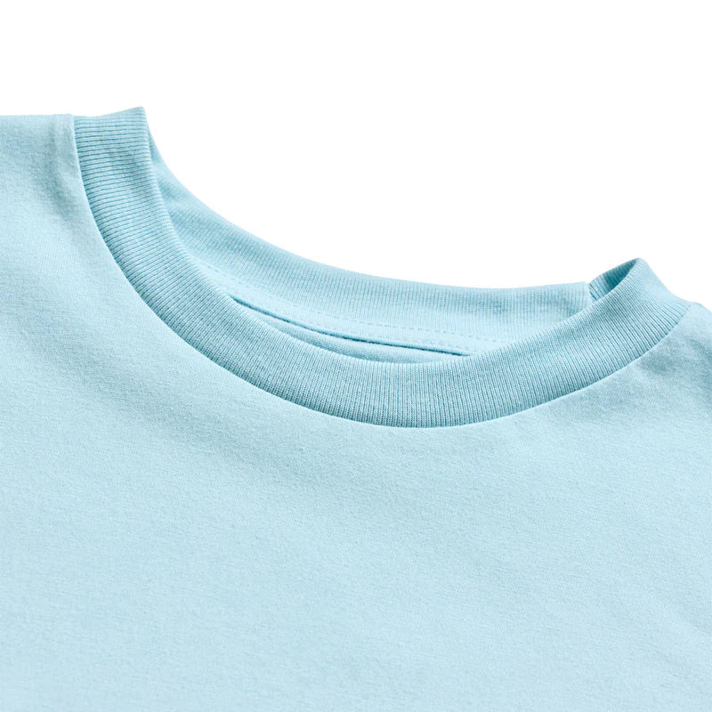 Troy Lee Designs Heritage Short Sleeve Tee - Youth - Dawn Blue