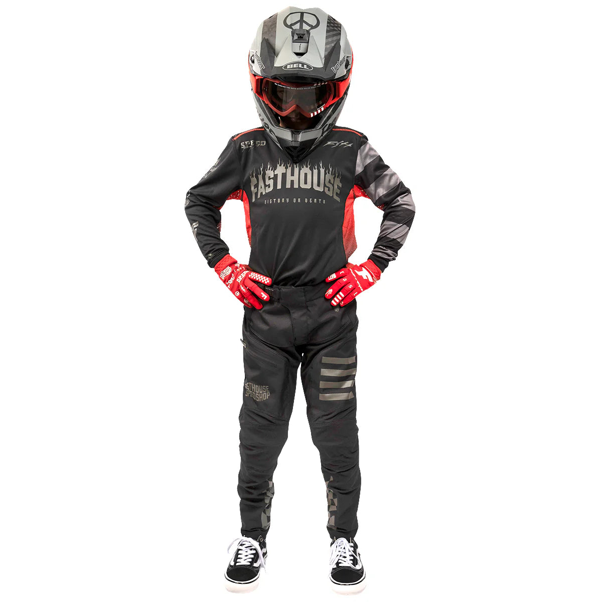 Fasthouse Burn Free Fastline Pant - Youth - Black