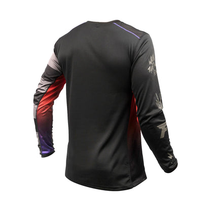 Fasthouse Burn Free Classic Long Sleeve MTB Jersey - Youth - Black