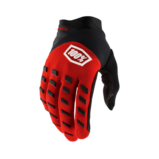 100% Airmatic Glove - Youth - Red-Black
