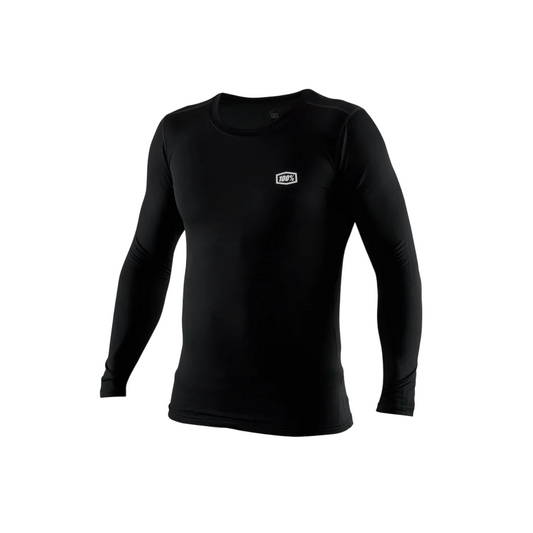 100% Basecamp Long Sleeve Base Layer - Black