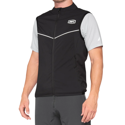 100% Corridor Stretch Vest - Black