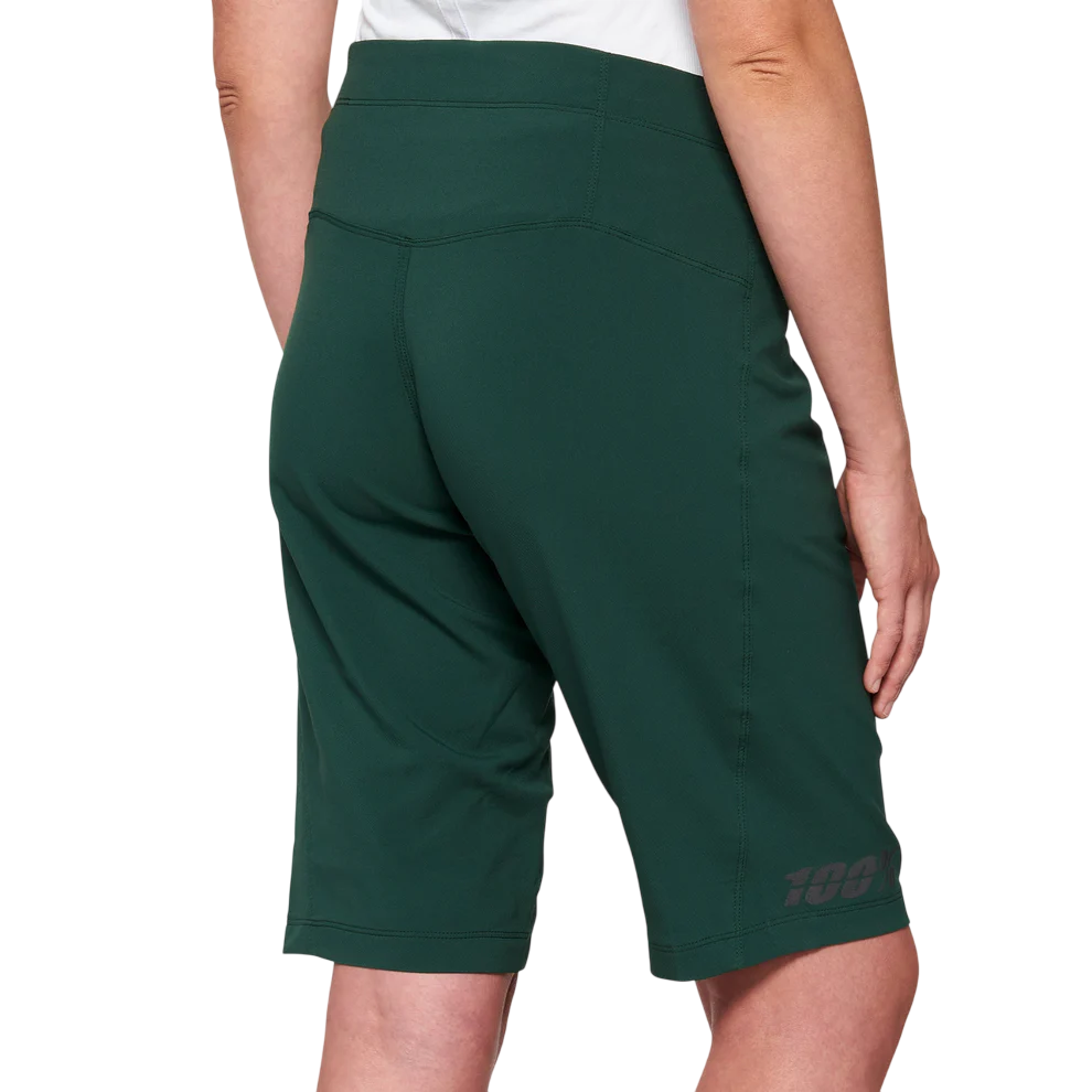 100% Ridecamp Short - Womens - Forest Green
