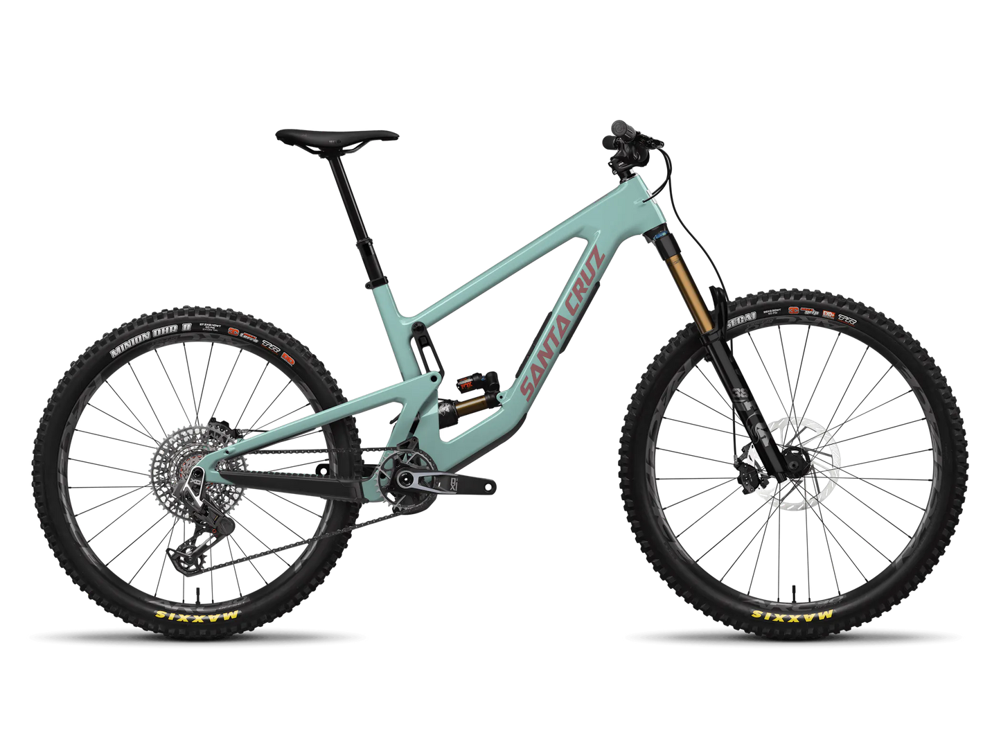 Santa Cruz Nomad CC MX - X0 AXS - Gloss Light Teal - 2025