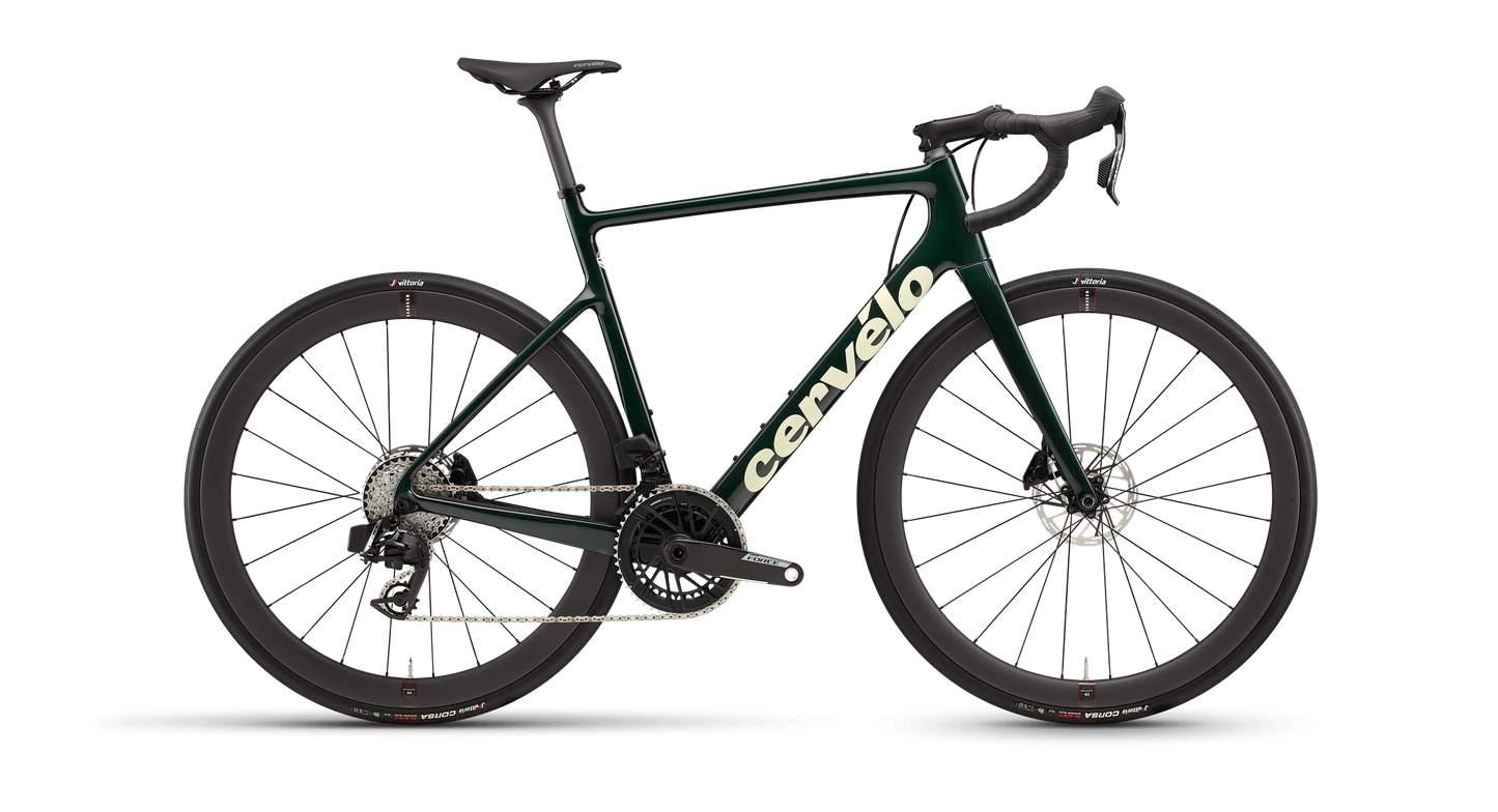 Cervelo Caledonia 700c - Force AXS - Emerald-Cream