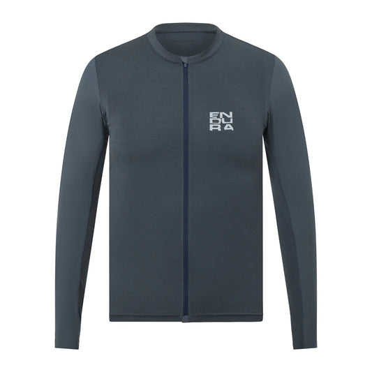 Endura AllTrack Ride Long Sleeve Road Jersey - Carbon Grey