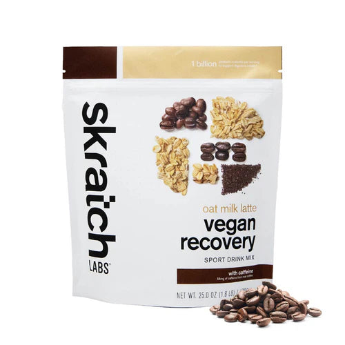 Skratch Labs Sport Recovery Drink Mix - Vegan Oat Milk Latte