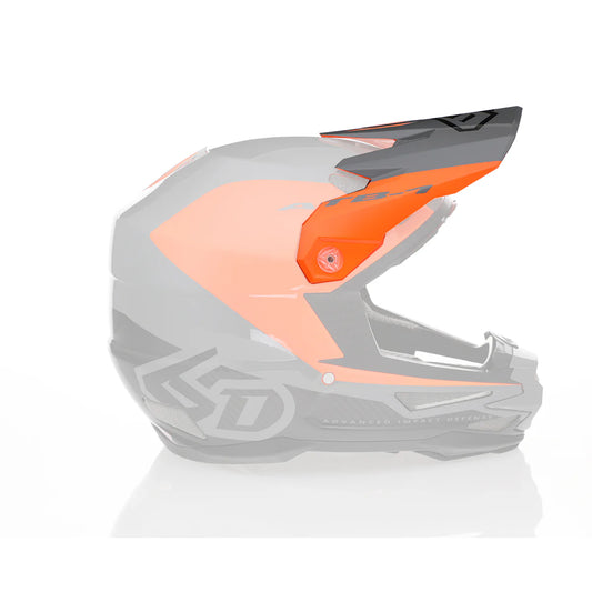 6D Helmets ATB-1 Replacement Visor - Quest - Neon Orange