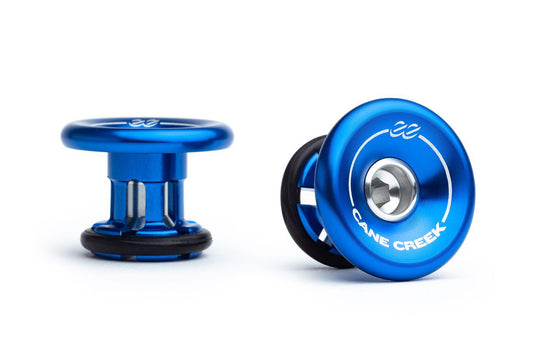 Cane Creek eeBarKeep Bar End Plugs - Blue
