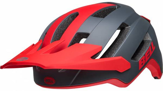 Bell 4Forty Air MIPS MTB Helmet - Matt Gray-Red - 2022 Matt Gray - Red Small 