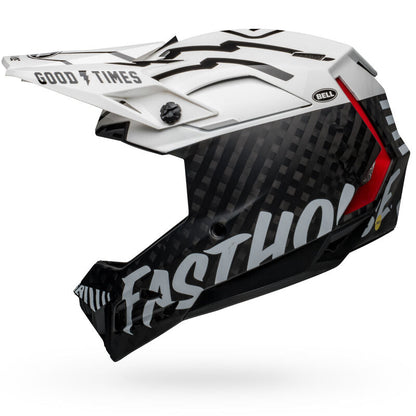 Bell Full-10 Spherical Full Face Helmet - Matt Gray-White-Black