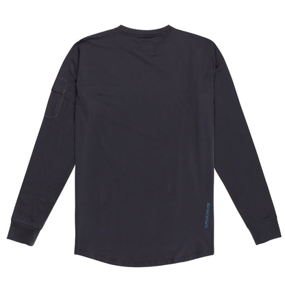 Troy Lee Designs Ruckus Long Sleeve Ride Tee - Burn Out - Carbon