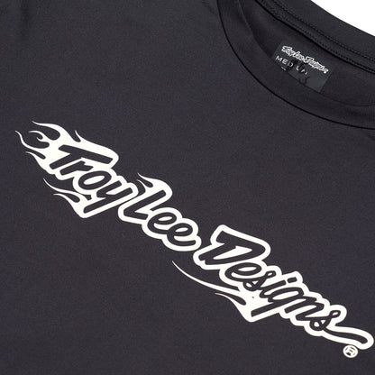 Troy Lee Designs Ruckus Long Sleeve Ride Tee - Burn Out - Carbon