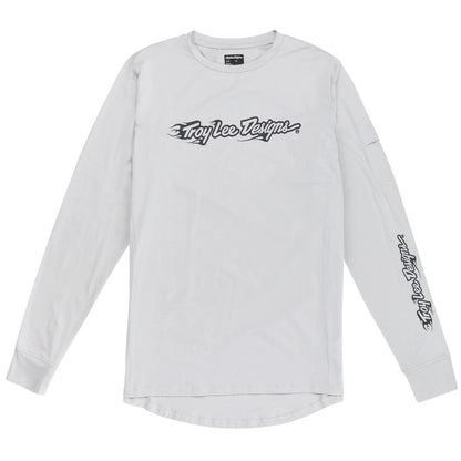 Troy Lee Designs Ruckus Long Sleeve Ride Tee - Burn Out - Mist