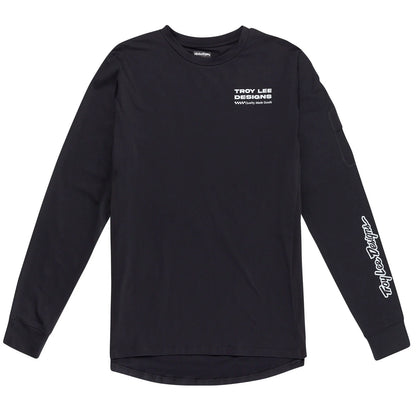 Troy Lee Designs Ruckus Long Sleeve Ride Tee - Factory - Carbon