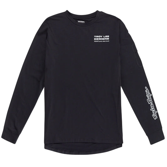 Troy Lee Designs Ruckus Long Sleeve Ride Tee - Factory - Carbon