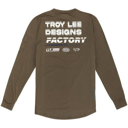 Troy Lee Designs Ruckus Long Sleeve Ride Tee - Factory - Caper