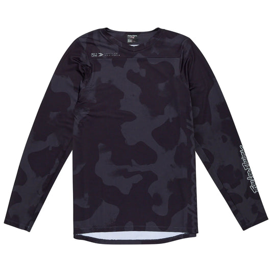 Troy Lee Designs Skyline Long Sleeve MTB Jersey - Scrubland - Black