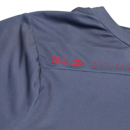 Troy Lee Designs Skyline Short Sleeve MTB Jersey - Steel Blue