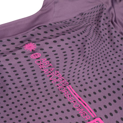 Troy Lee Designs Skyline Short Sleeve MTB Jersey - Radioscape - Deep Purple