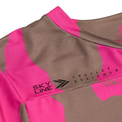 Troy Lee Designs Skyline Short Sleeve MTB Jersey - Scrubland - Timber