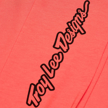 Troy Lee Designs Skyline Long Sleeve Ride Tee - P&W - Melon