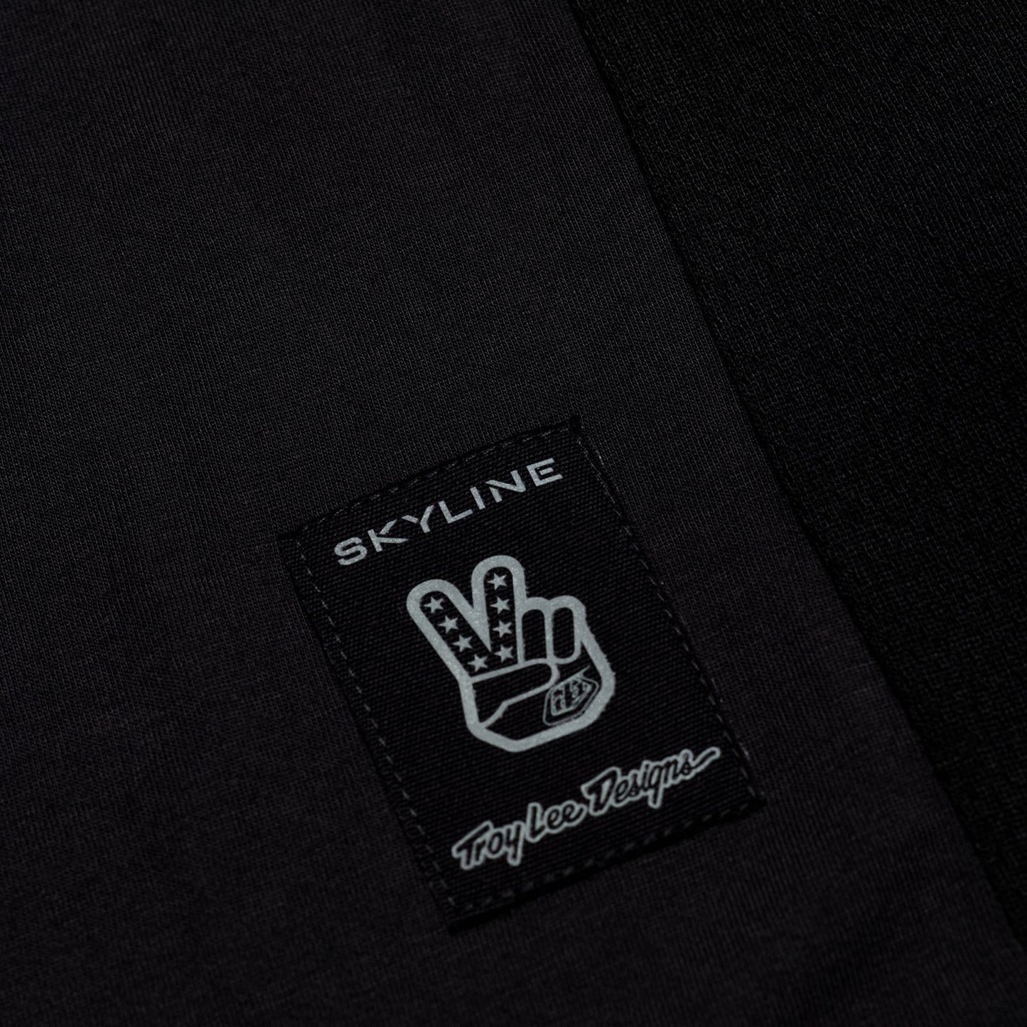 Troy Lee Designs Skyline Long Sleeve Ride Tee - Signature - Black