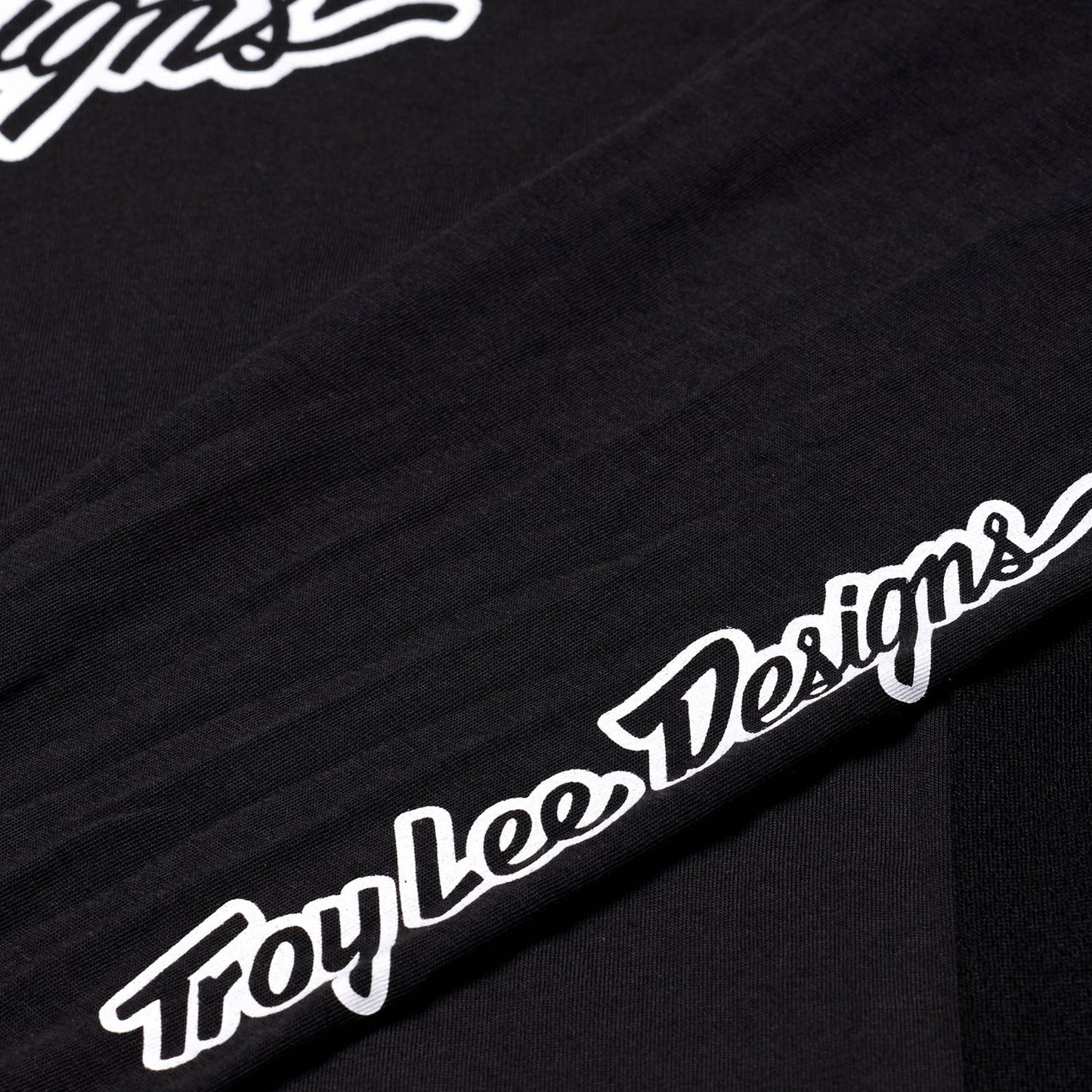 Troy Lee Designs Skyline Long Sleeve Ride Tee - Signature - Black