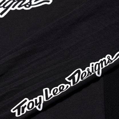 Troy Lee Designs Skyline Long Sleeve Ride Tee - Signature - Black