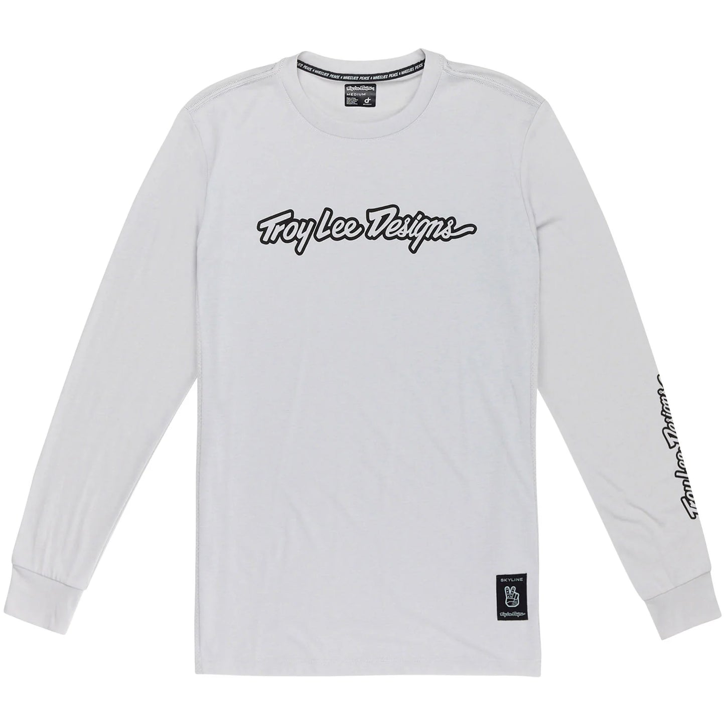 Troy Lee Designs Skyline Long Sleeve Ride Tee - Signature - Mist