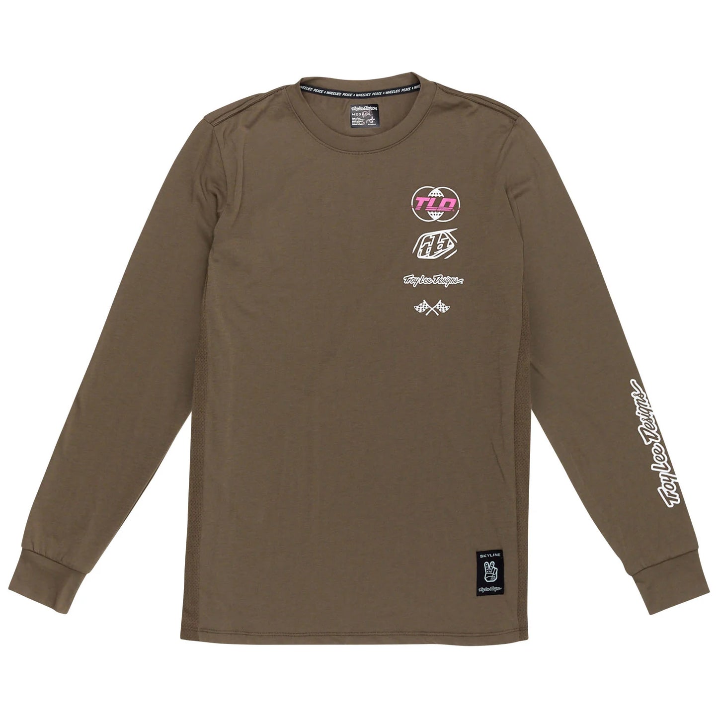 Troy Lee Designs Skyline Long Sleeve Ride Tee - Worldwide - Caper