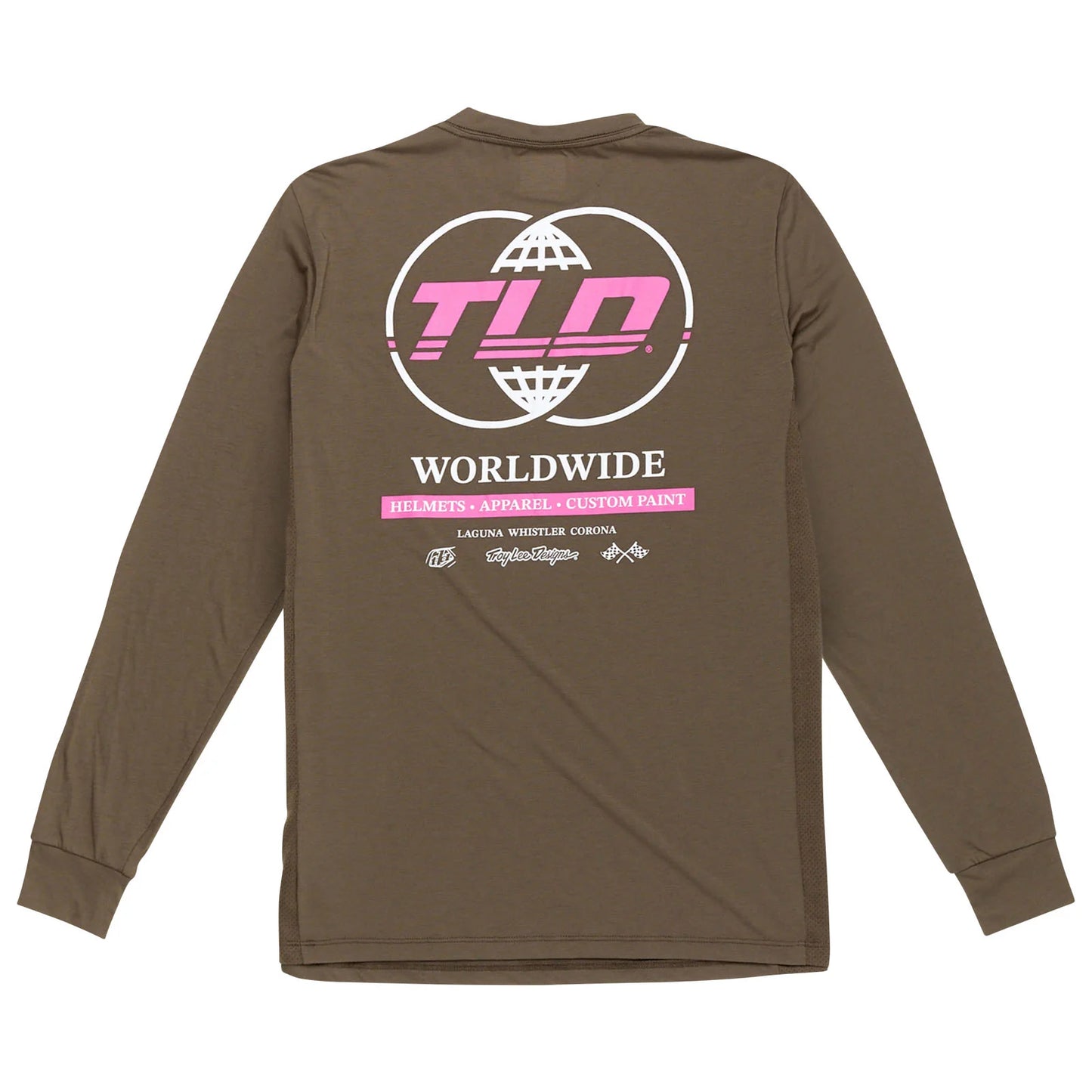 Troy Lee Designs Skyline Long Sleeve Ride Tee - Worldwide - Caper