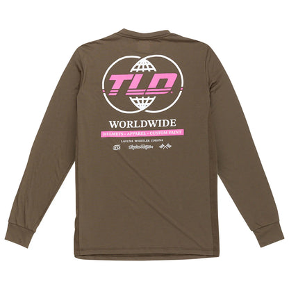 Troy Lee Designs Skyline Long Sleeve Ride Tee - Worldwide - Caper