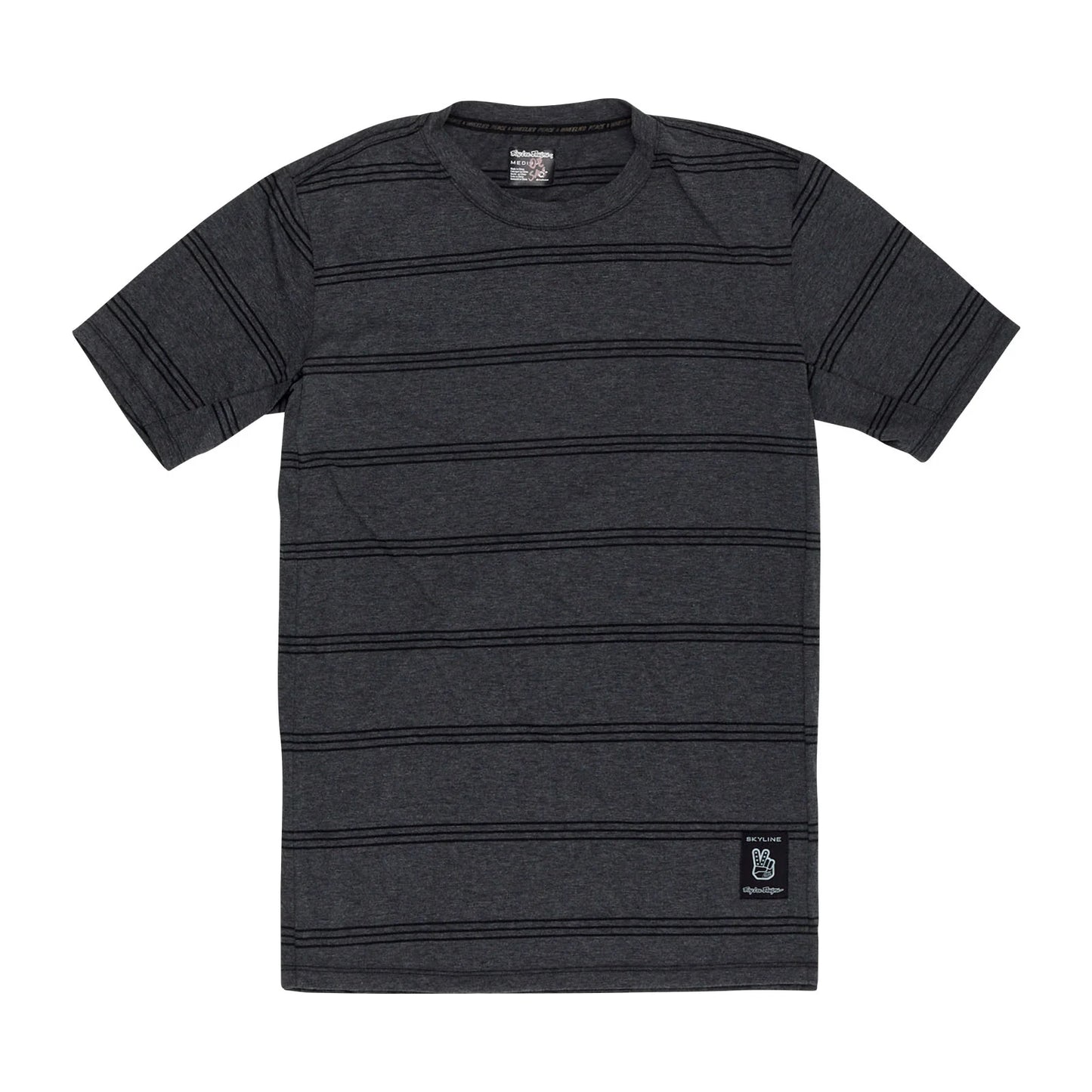 Troy Lee Designs Skyline Short Sleeve Ride Tee - Washed Out - Dark Cloud