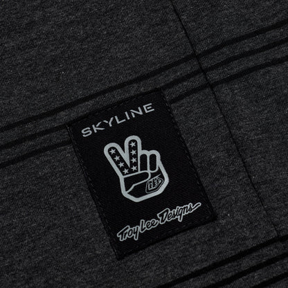 Troy Lee Designs Skyline Short Sleeve Ride Tee - Washed Out - Dark Cloud
