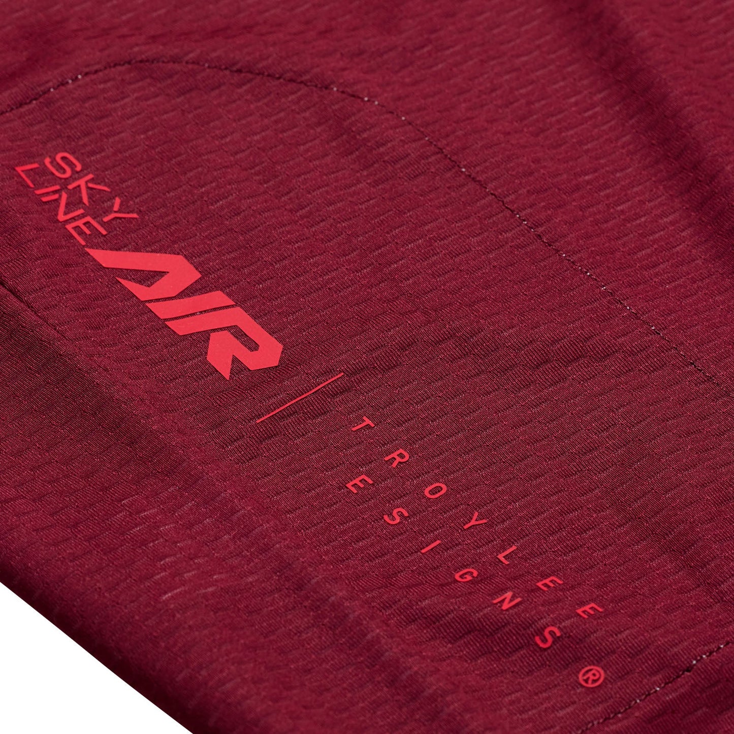 Troy Lee Designs Skyline Air Short Sleeve MTB Jersey - Oxblood
