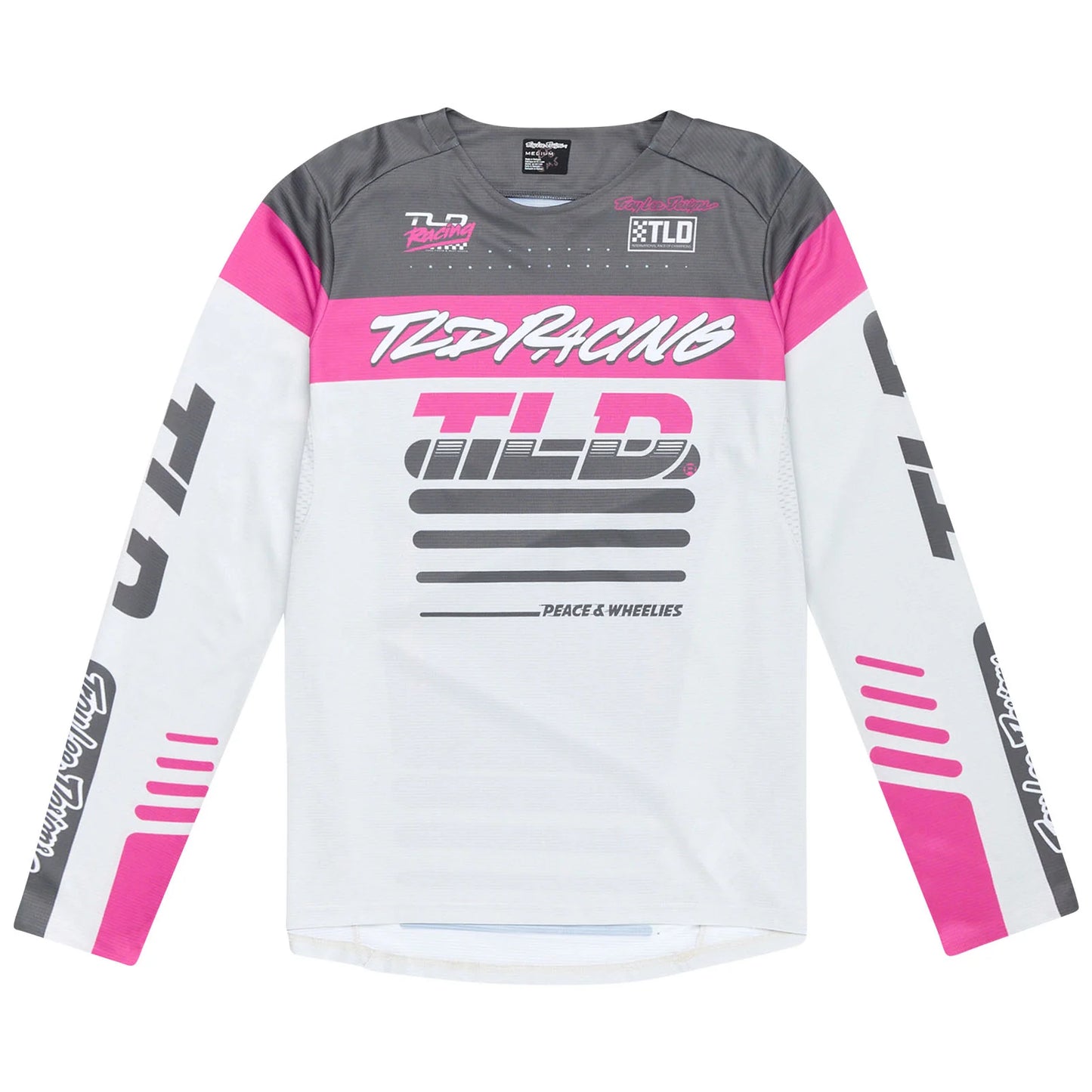 Troy Lee Designs Sprint Long Sleeve MTB Jersey - Fifty-50 - Chalk