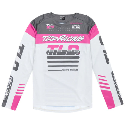 Troy Lee Designs Sprint Long Sleeve MTB Jersey - Fifty-50 - Chalk