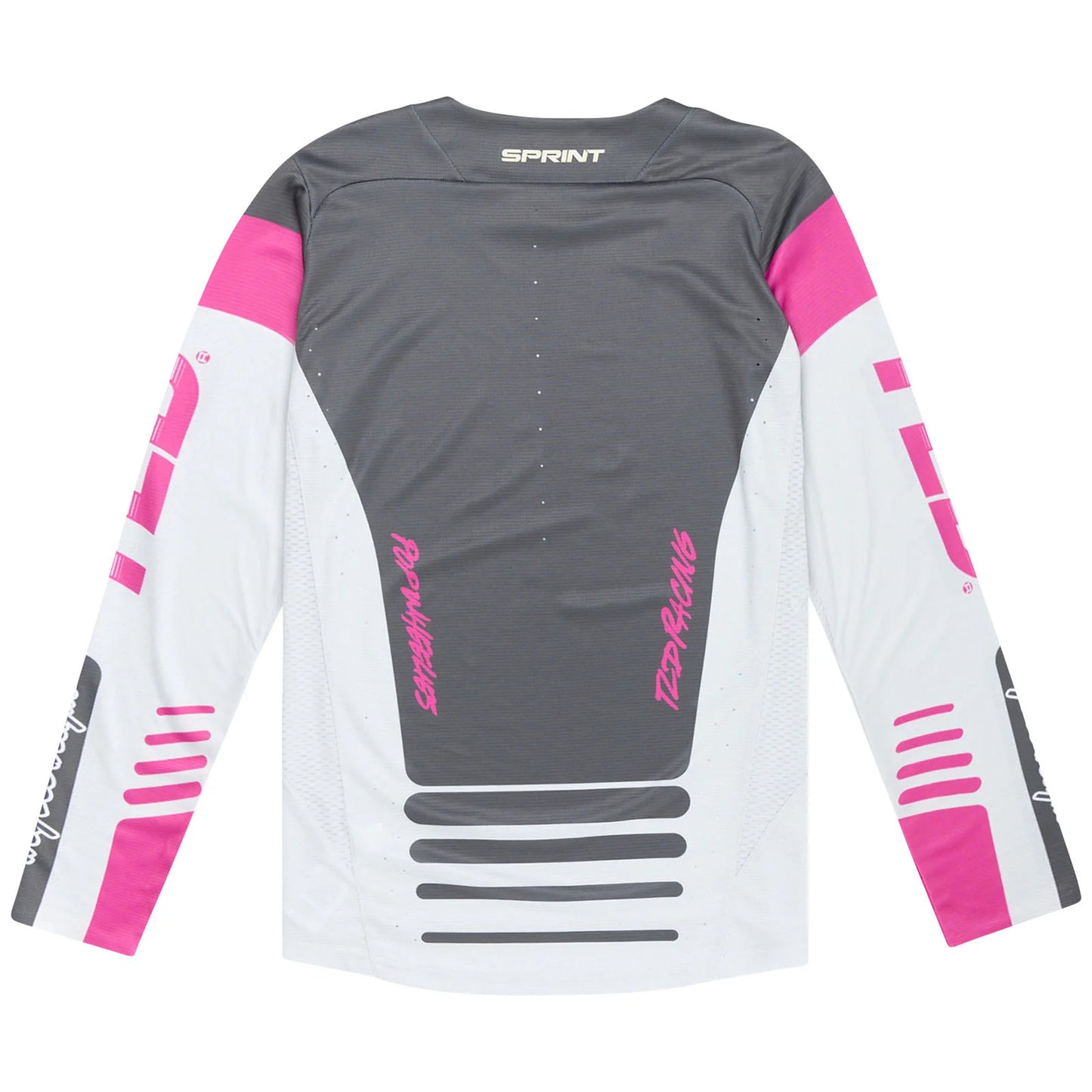 Troy Lee Designs Sprint Long Sleeve MTB Jersey - Fifty-50 - Chalk