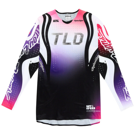 Troy Lee Designs Sprint Ultra Long Sleeve MTB Jersey - Drip - Purple