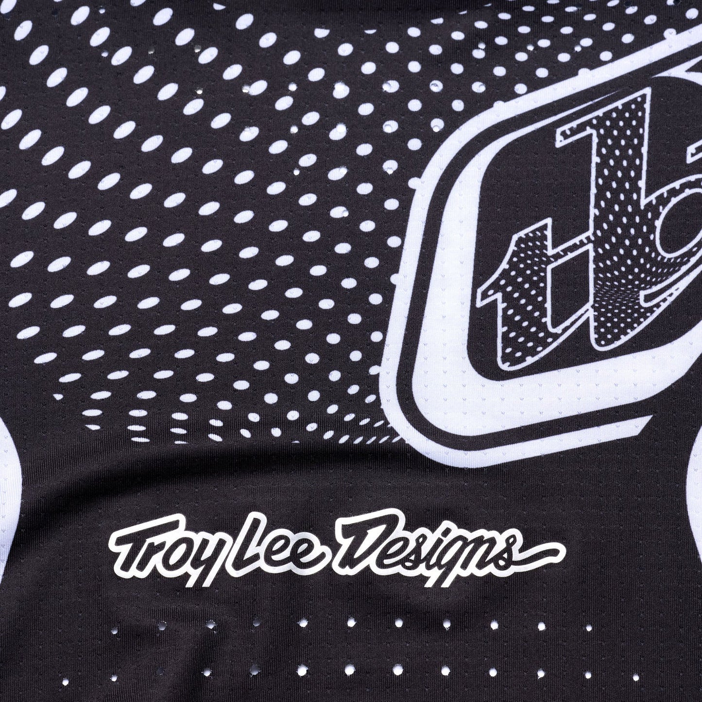 Troy Lee Designs Sprint Ultra Long Sleeve MTB Jersey - Optic - Black