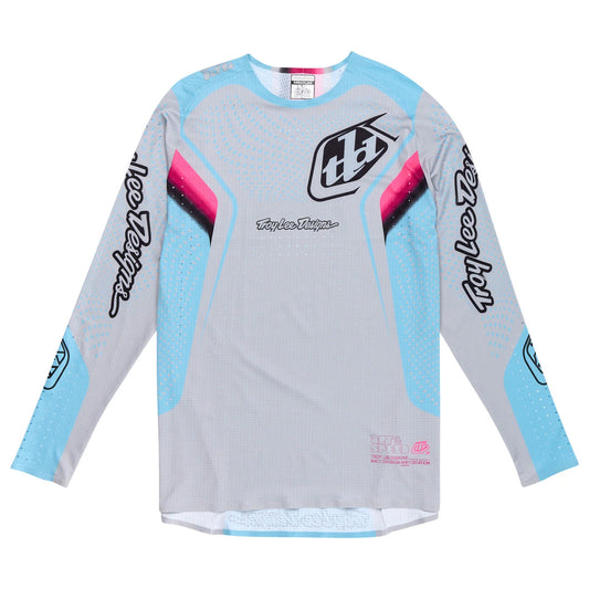 Troy Lee Designs Sprint Ultra Long Sleeve MTB Jersey - Optic - Mist