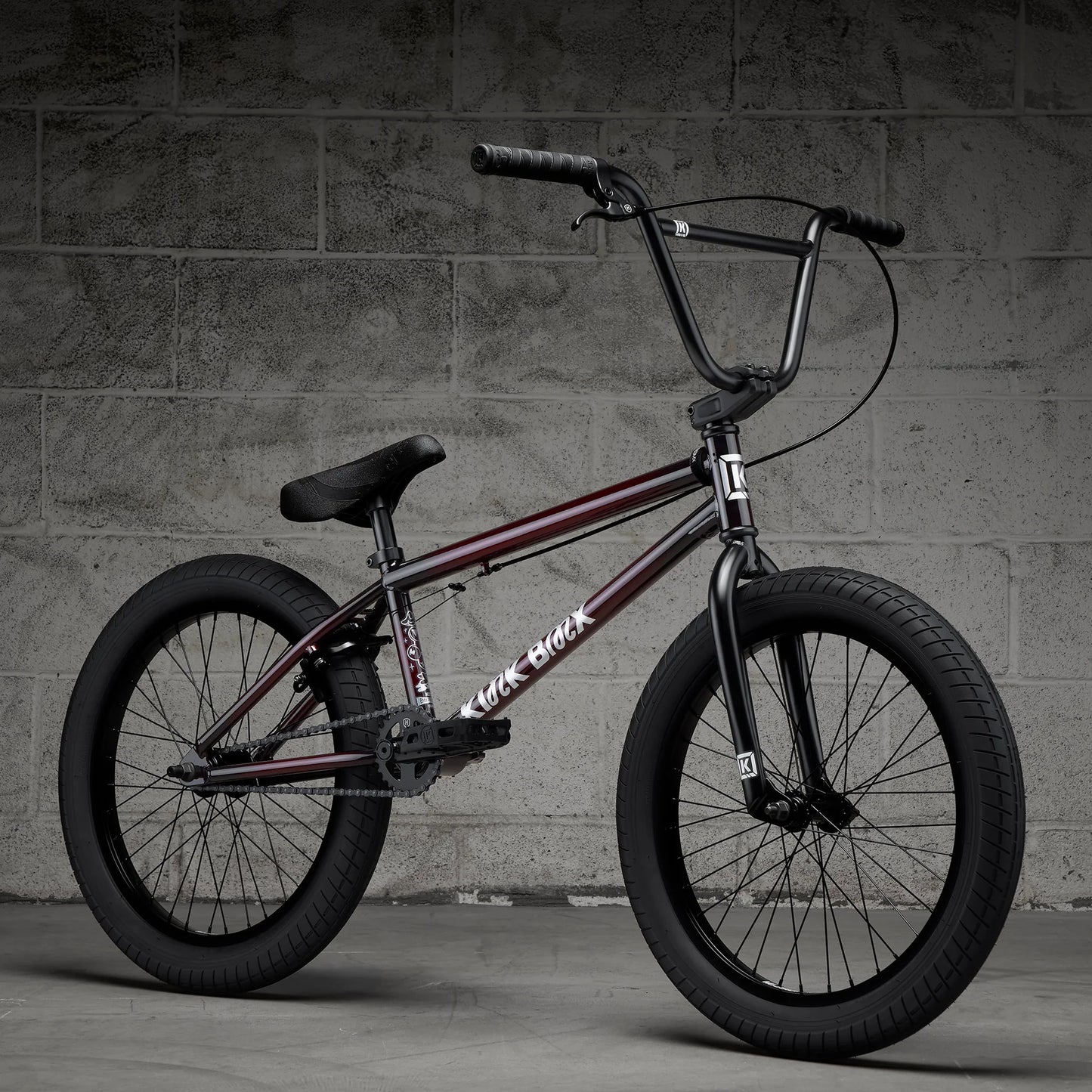 Kink BMX Curb 20" - Black Cherry