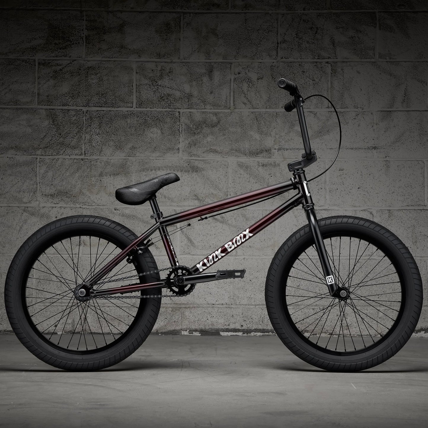 Kink BMX Curb 20" - Black Cherry
