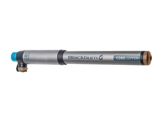 Blackburn Core C02fer Mini Pump Metallic Silver Presta/Schrader 