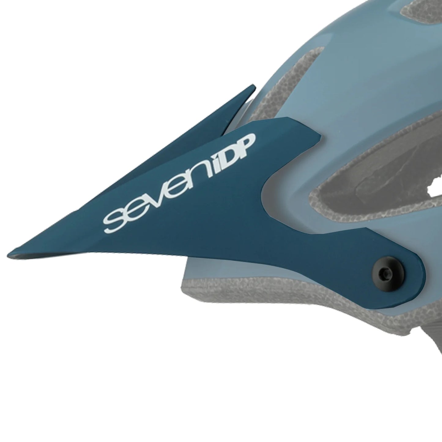 7 iDP X2 Replacement Visor - Blue-White