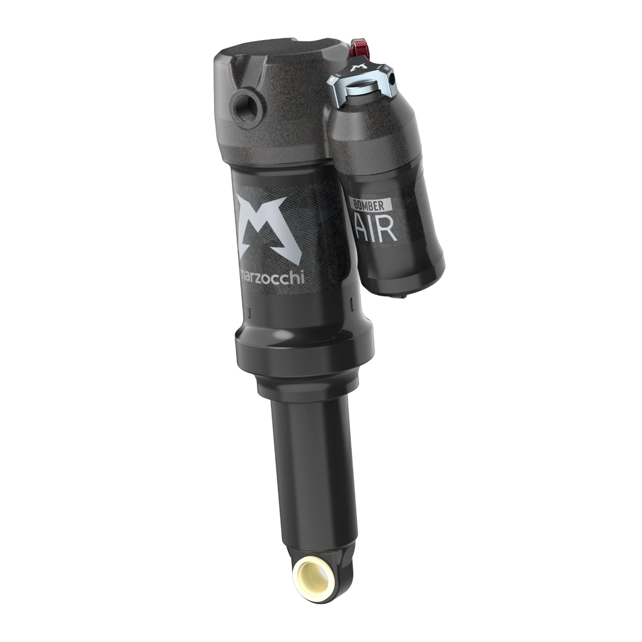 Marzocchi Bomber Air Shock - Trunnion - Black-Standard Logo