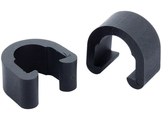 Jagwire C Clip Cable Guides Black 4 Pack 