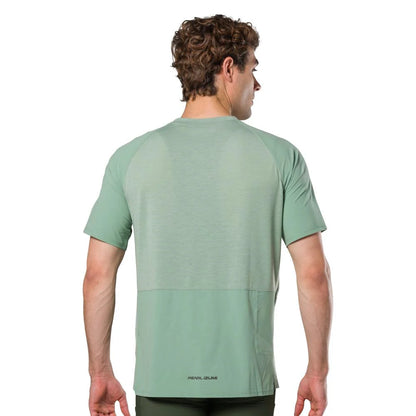 Pearl Izumi Expedition Merino Short Sleeve MTB Jersey - Green Bay